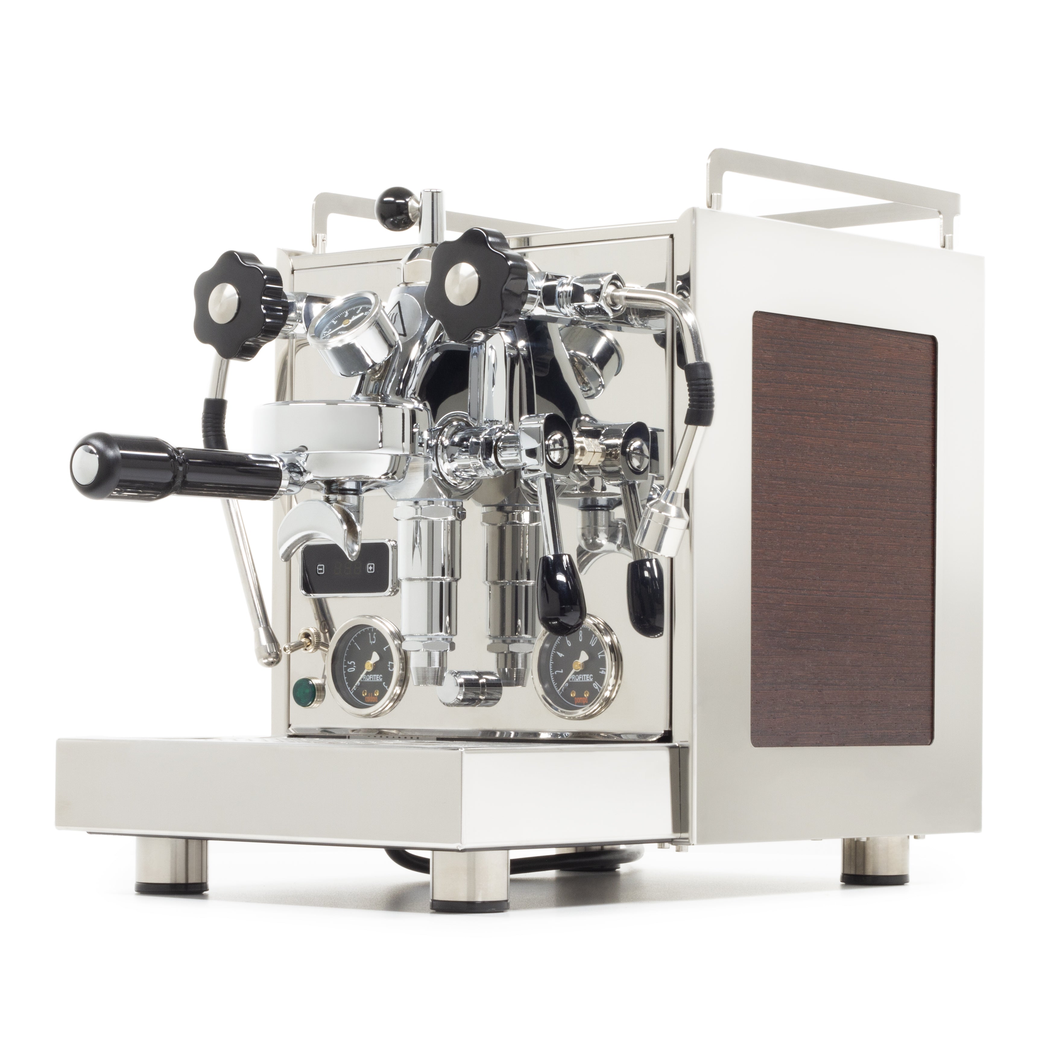 Profitec Pro 600 Espresso Machine - Wenge Quarter Cut / Flow Control