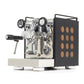 Rocket Espresso Appartamento Serie Nera Espresso Machine - Walnut Quarter Cut