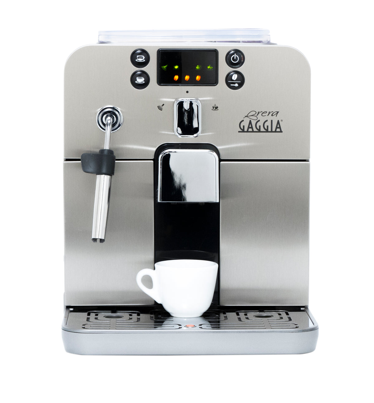 Refurbished Gaggia Brera Espresso Machine in Silver Whole Latte Love
