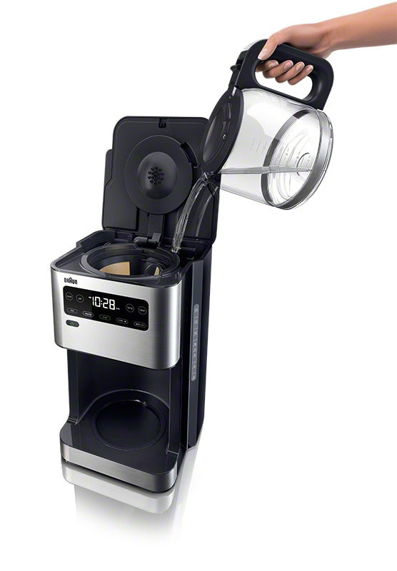 Braun KF 560 electric coffee maker with OptiBrew system, 1100 W