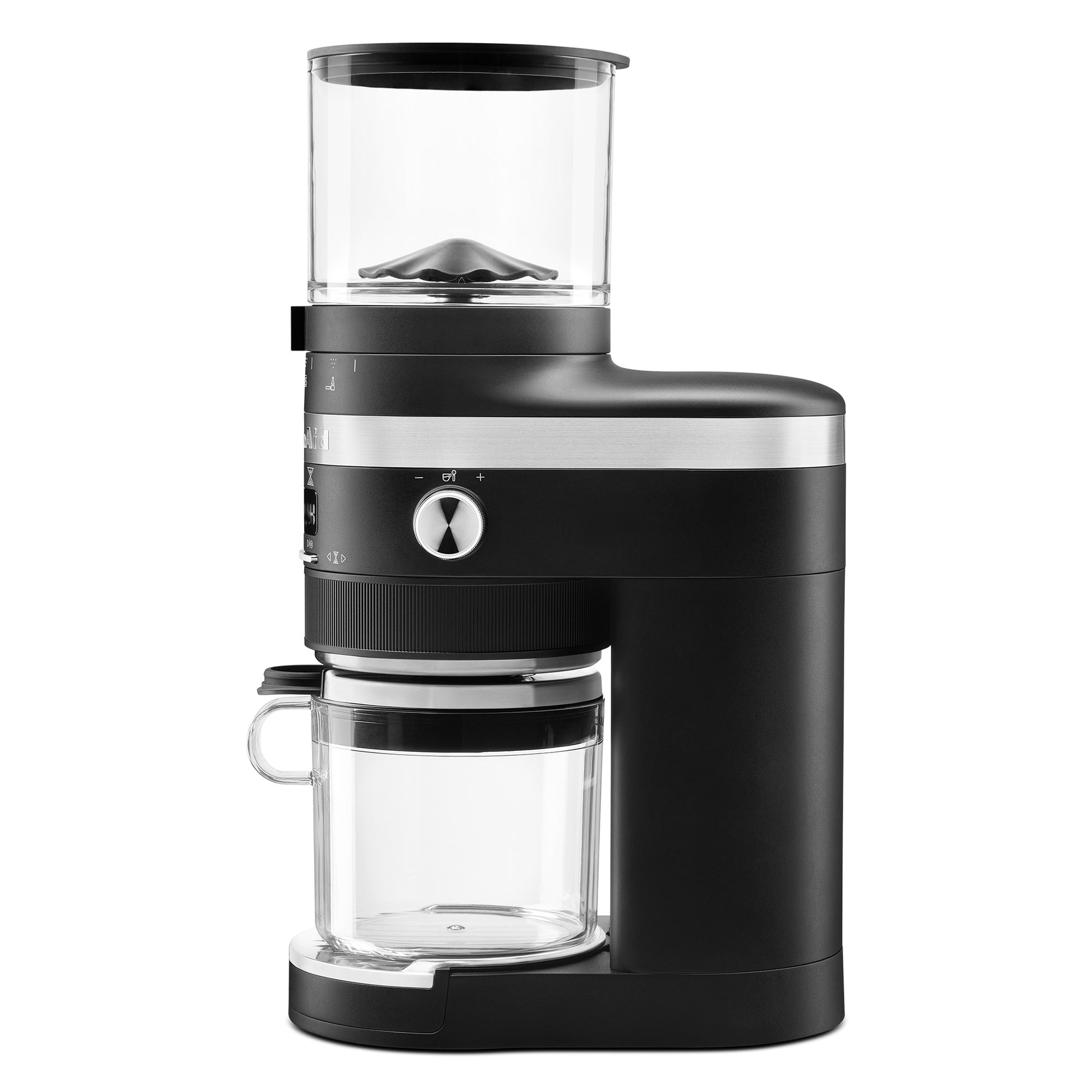 Electric Coffee Grinder - Matte Black - 3oz Capacity. Easy On/Off