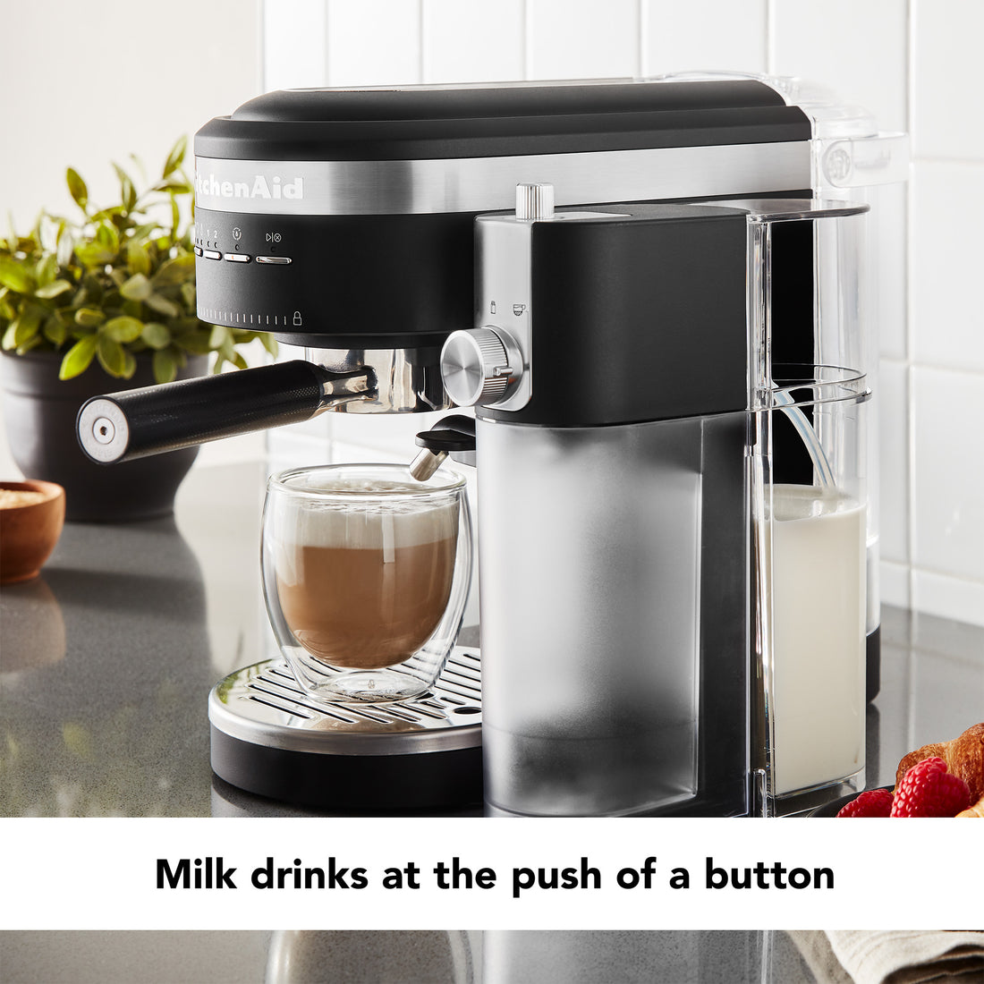 KitchenAid® Automatic Milk Frother Attachment - Matte Black