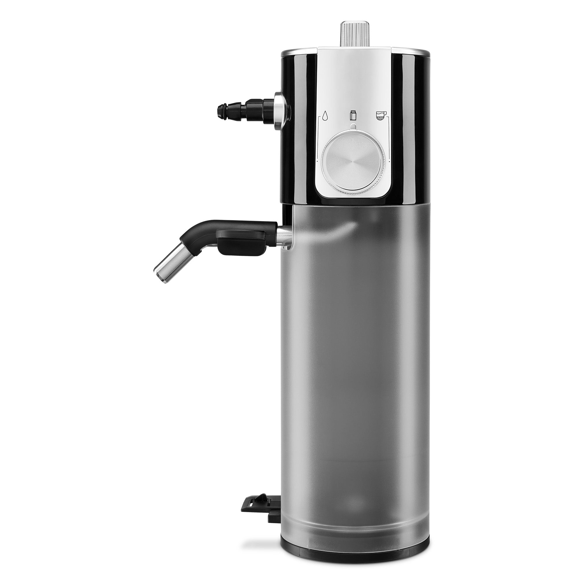 KitchenAid Automatic Milk Frother Attachment - Onyx Black: Milk Steamer & Foamer for Coffee, Dishwasher-Safe Parts - Thumbnail 4