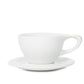 notNeutral Large Latte Cup and Saucer - White