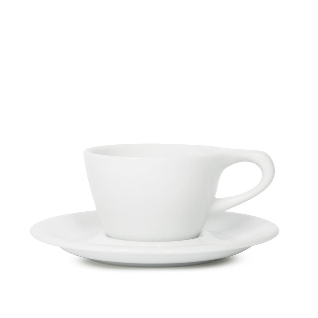 notNeutral Cappuccino Cup and Saucer - White