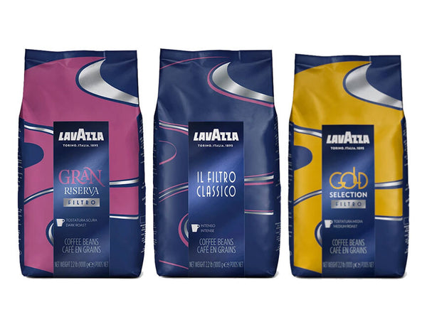 Lavazza Filtro Whole Bean Sampler – Whole Latte Love
