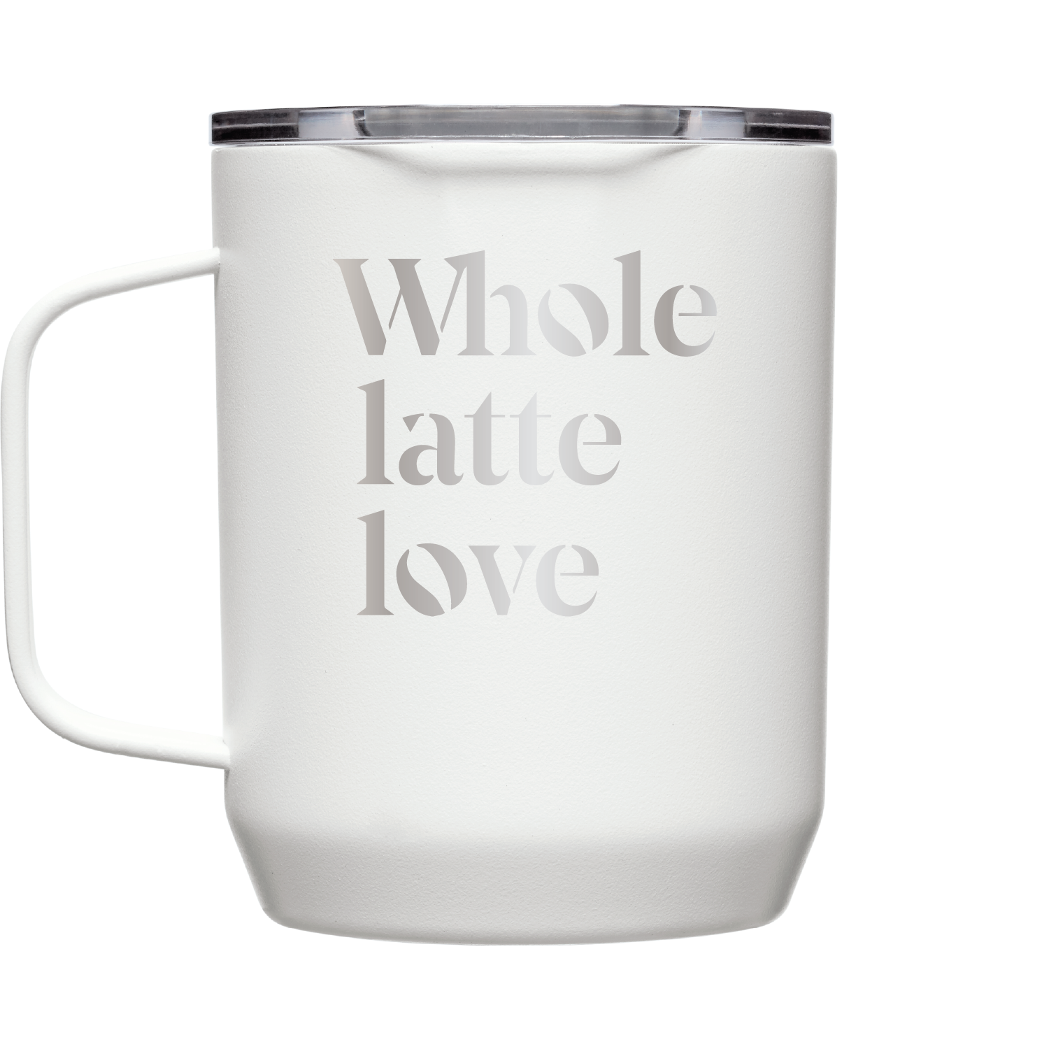 Whole Latte Love Horizon Camp Mug 12 oz in White