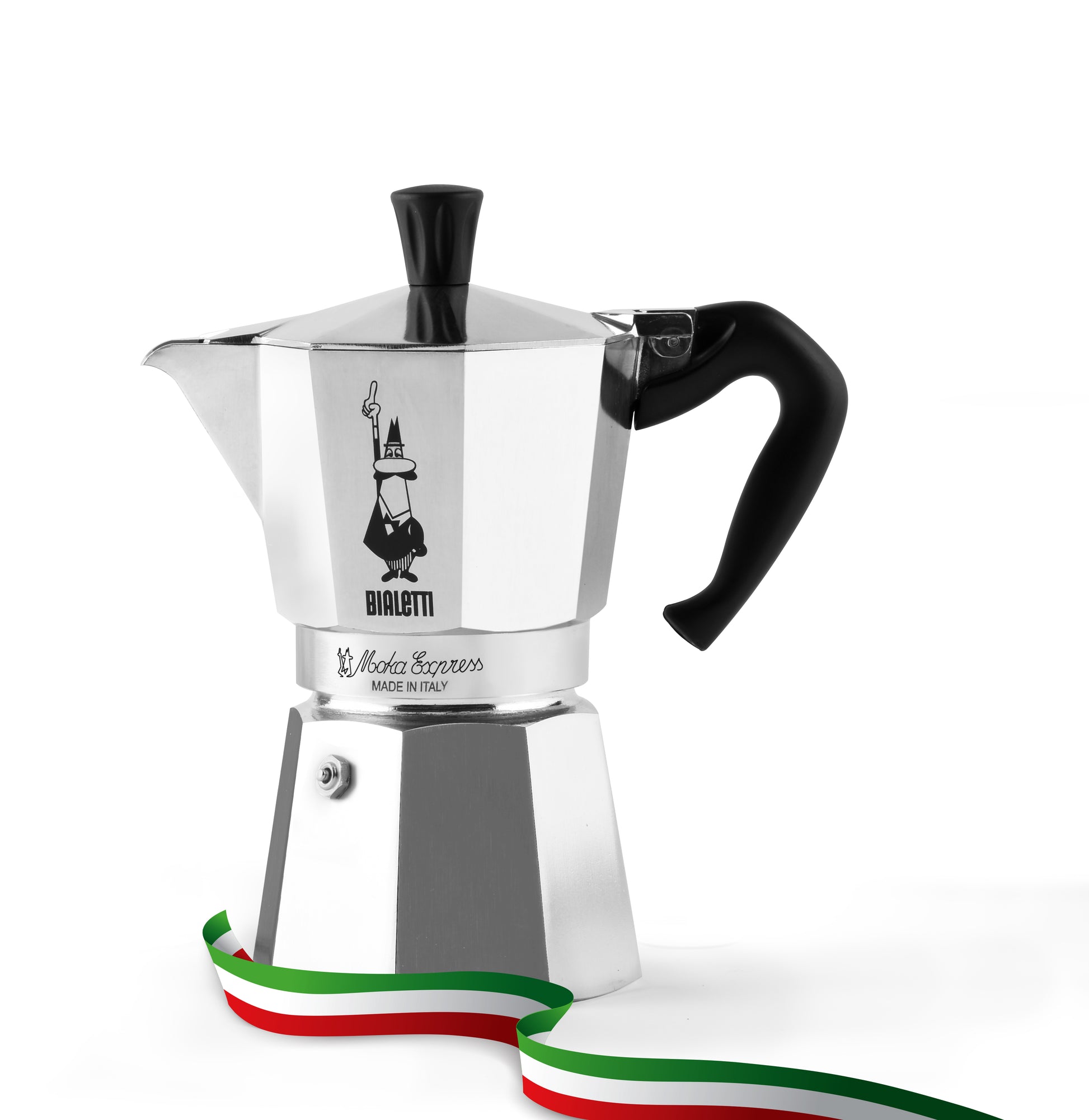 Bialetti Moka Express Stovetop 3 Cup / 6 Cup - Two Chimps Coffee