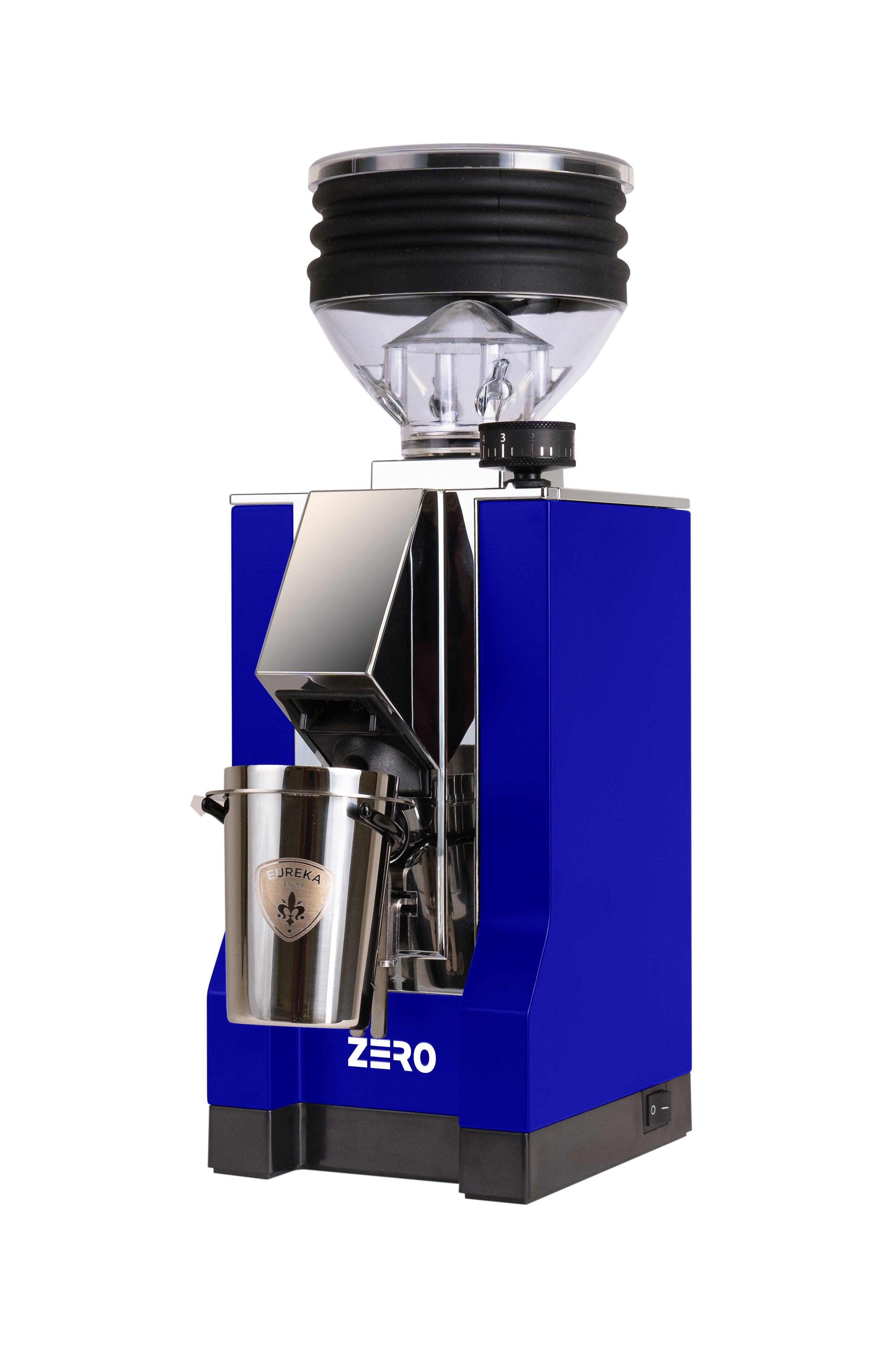 Eureka Mignon Zero Espresso Grinder - Blue / Chrome