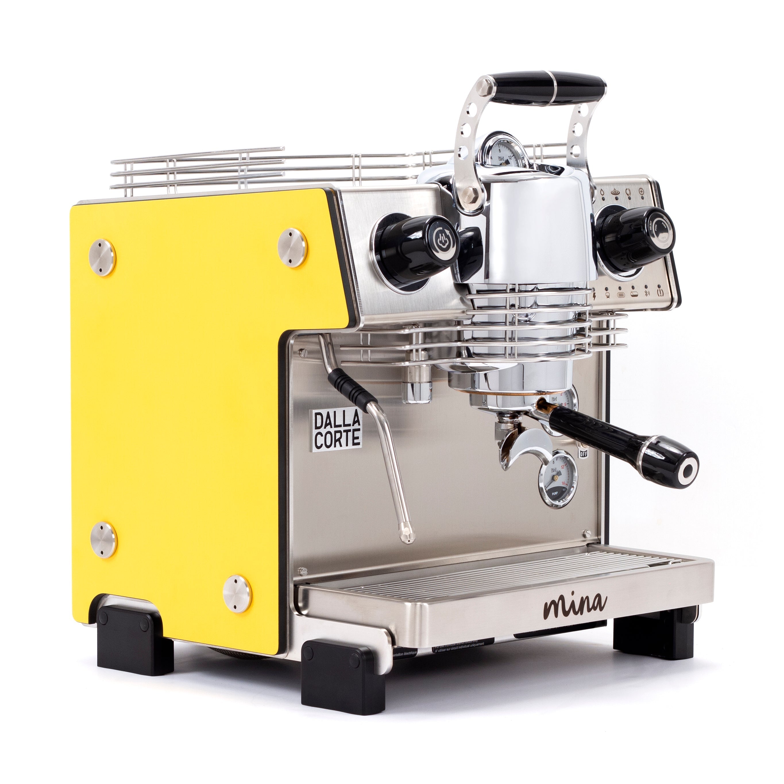 Dalla Corte Mina Espresso Machine (220v) - Yellow