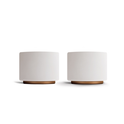 Image 1 of 2 - || White and Copper