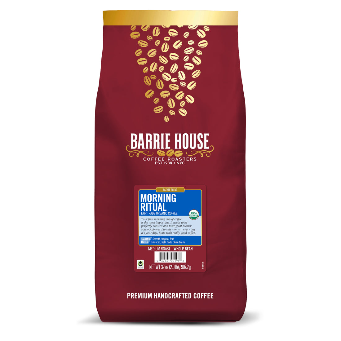 Barrie House Morning Ritual Fair Trade Organic Coffee