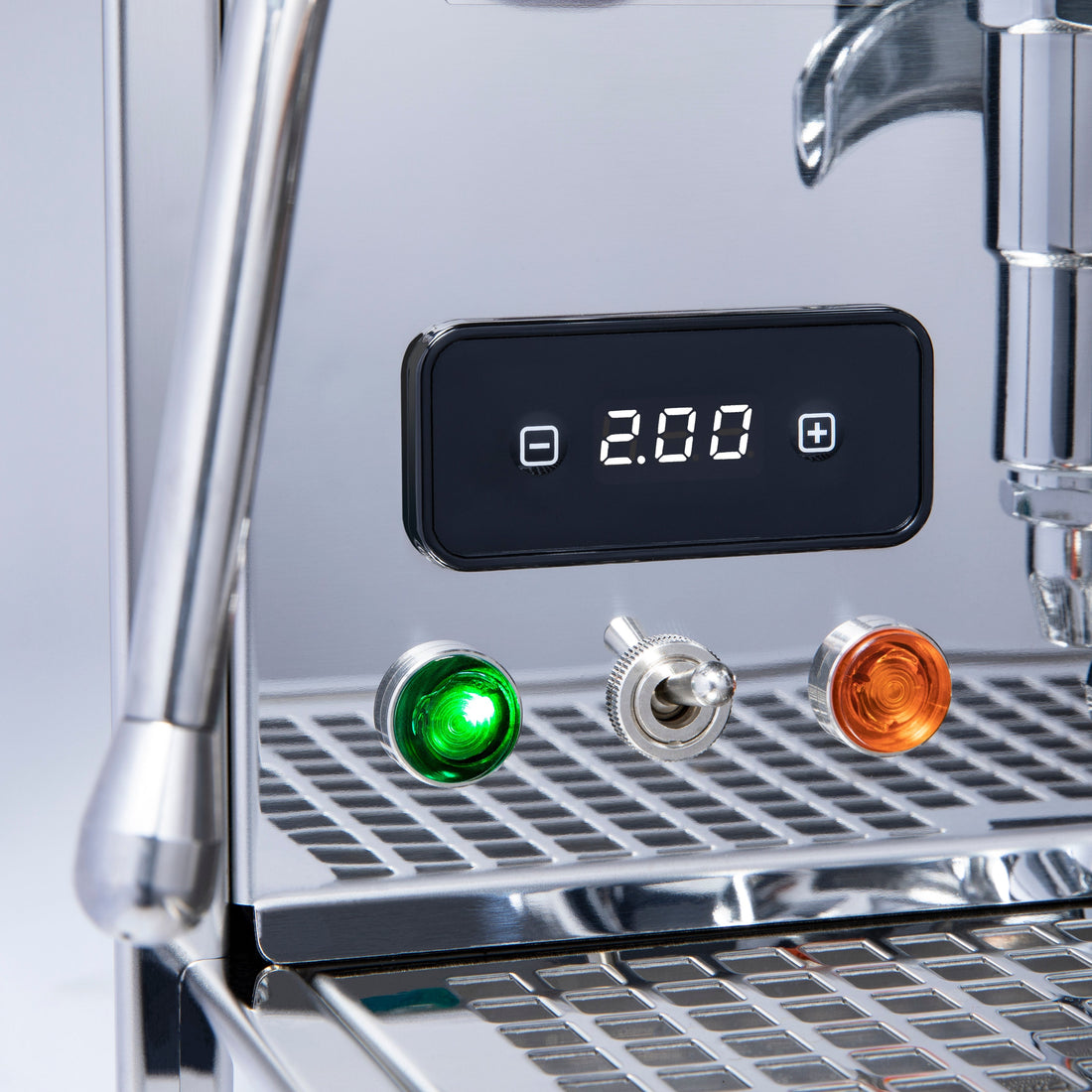 Profitec Pro 500 PID Espresso Machine with Flow Control with Tiger Maple Accents