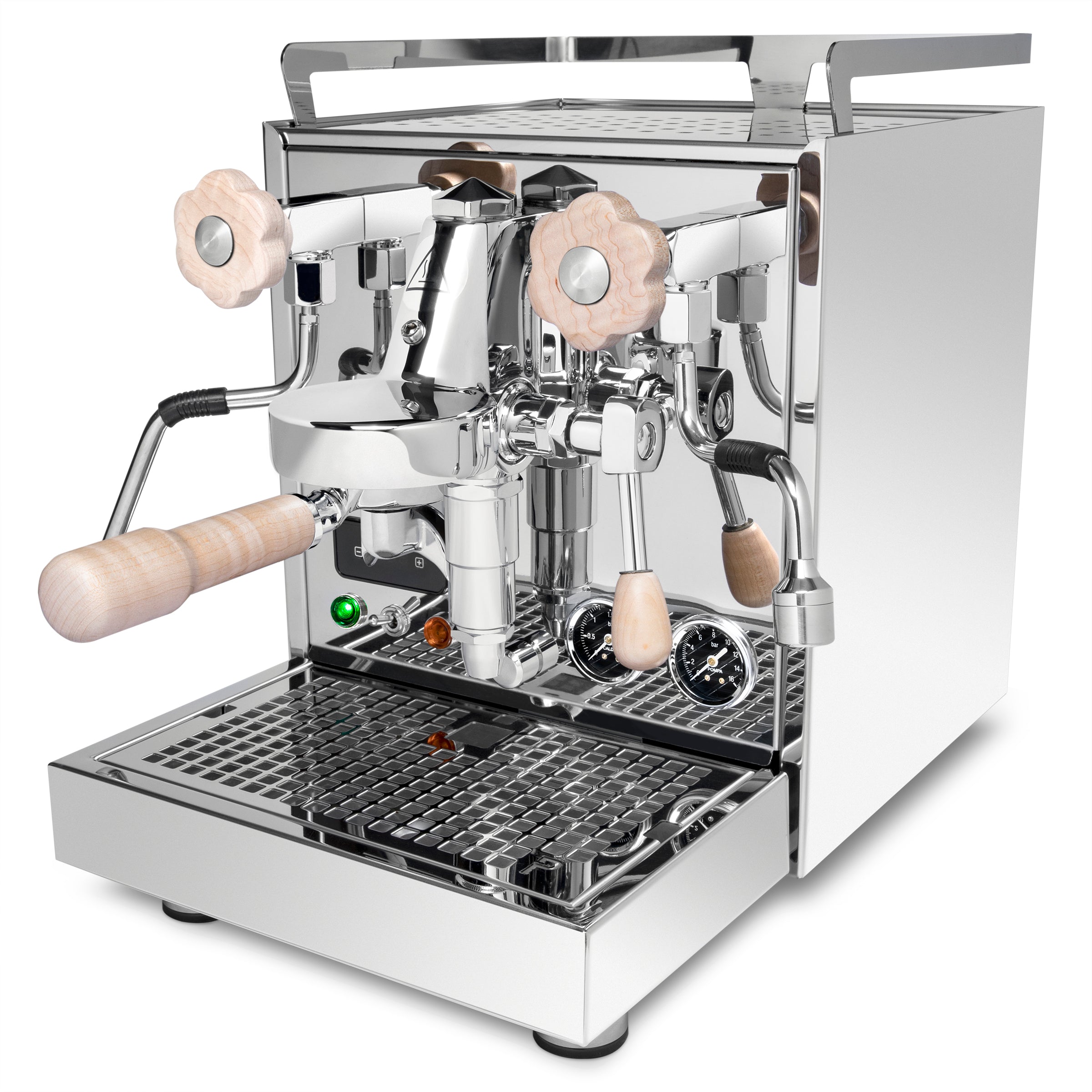 Profitec Pro 500 PID Espresso Machine with Tiger Maple Accents - Default Title