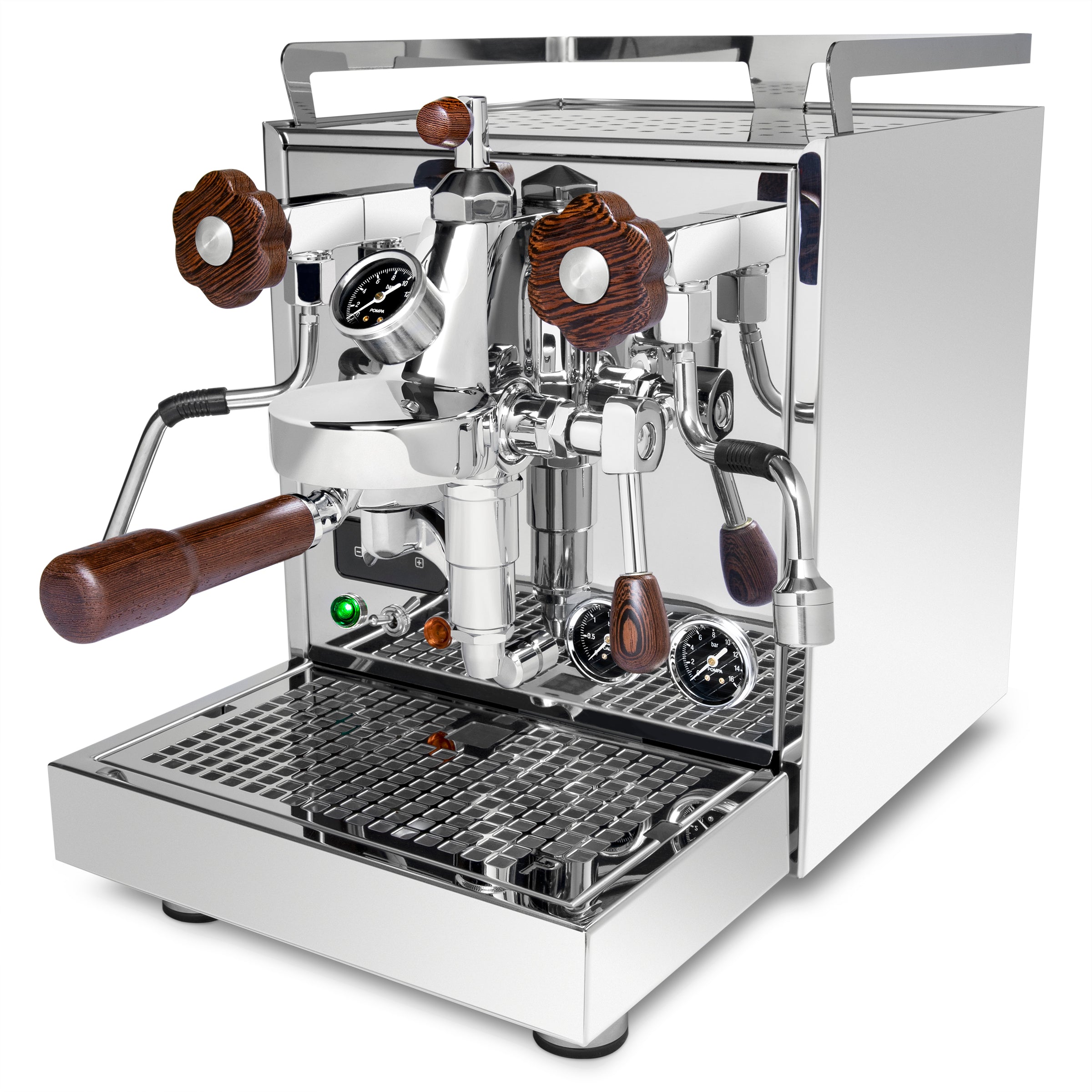 Profitec Pro 500 PID Espresso Machine with Flow Control with Wenge Accents