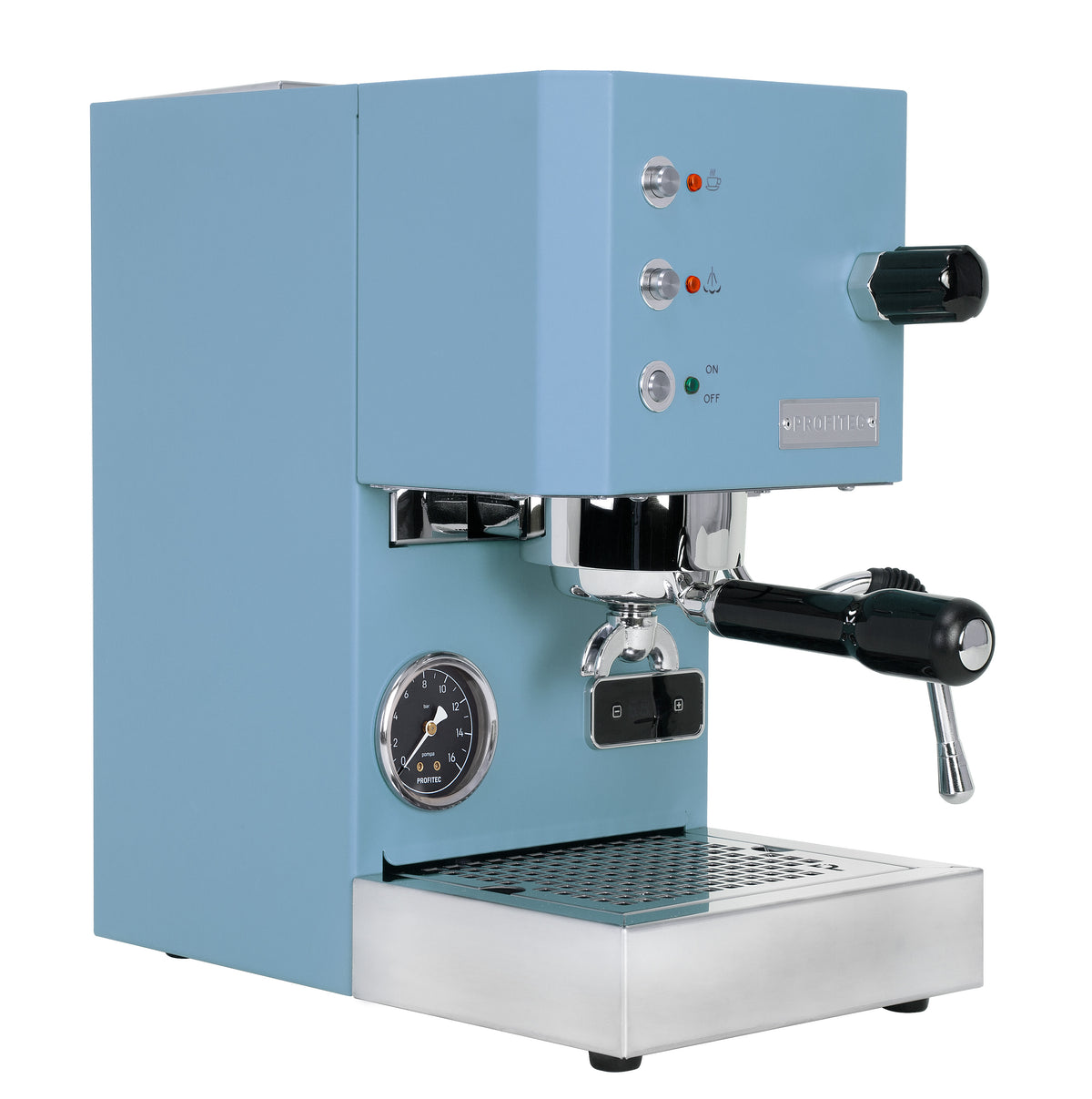 Profitec GO Espresso Machine Blue Whole Latte Love