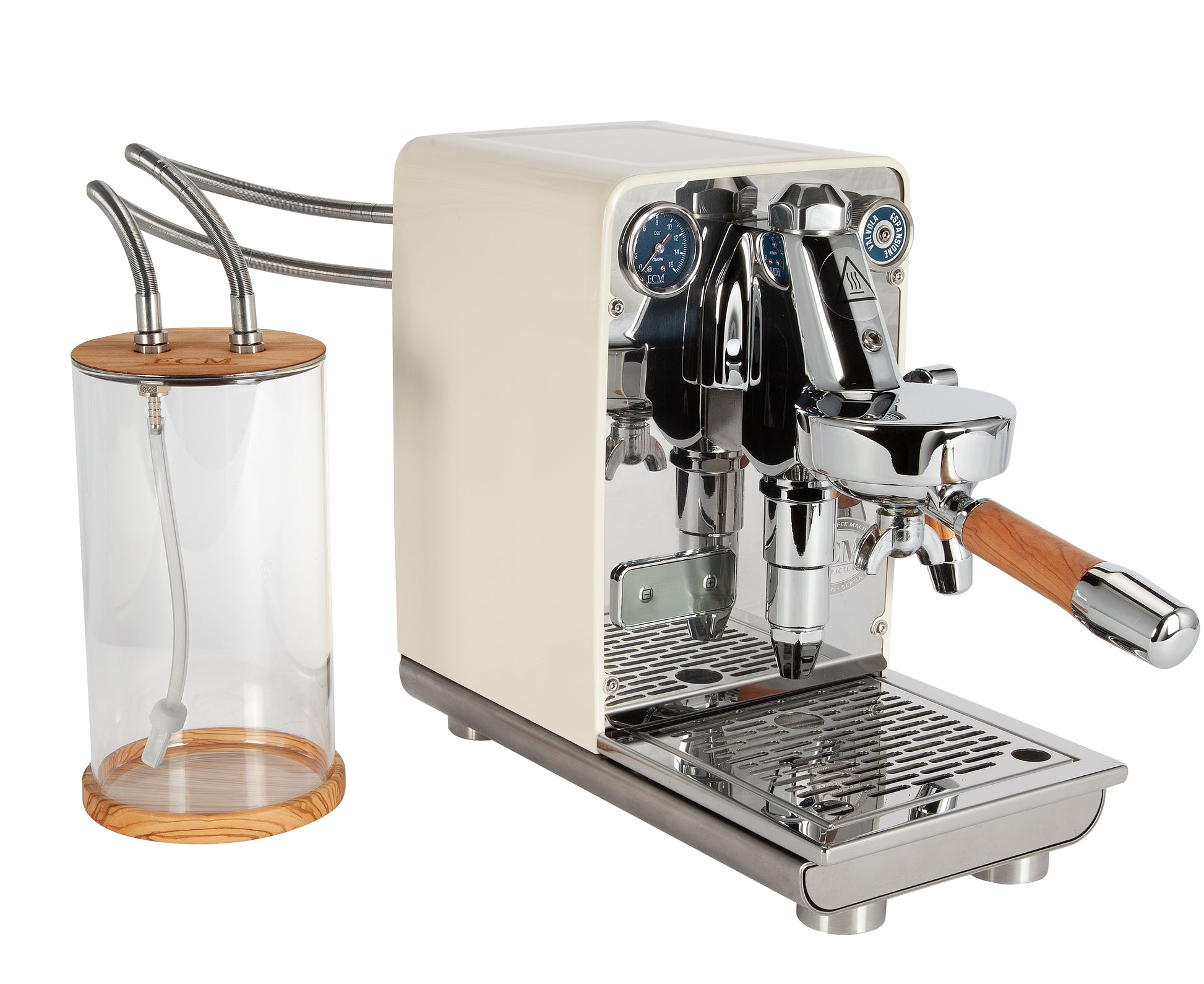 ECM Puristika Single-Boiler Espresso Machine Cream – Whole Latte Love