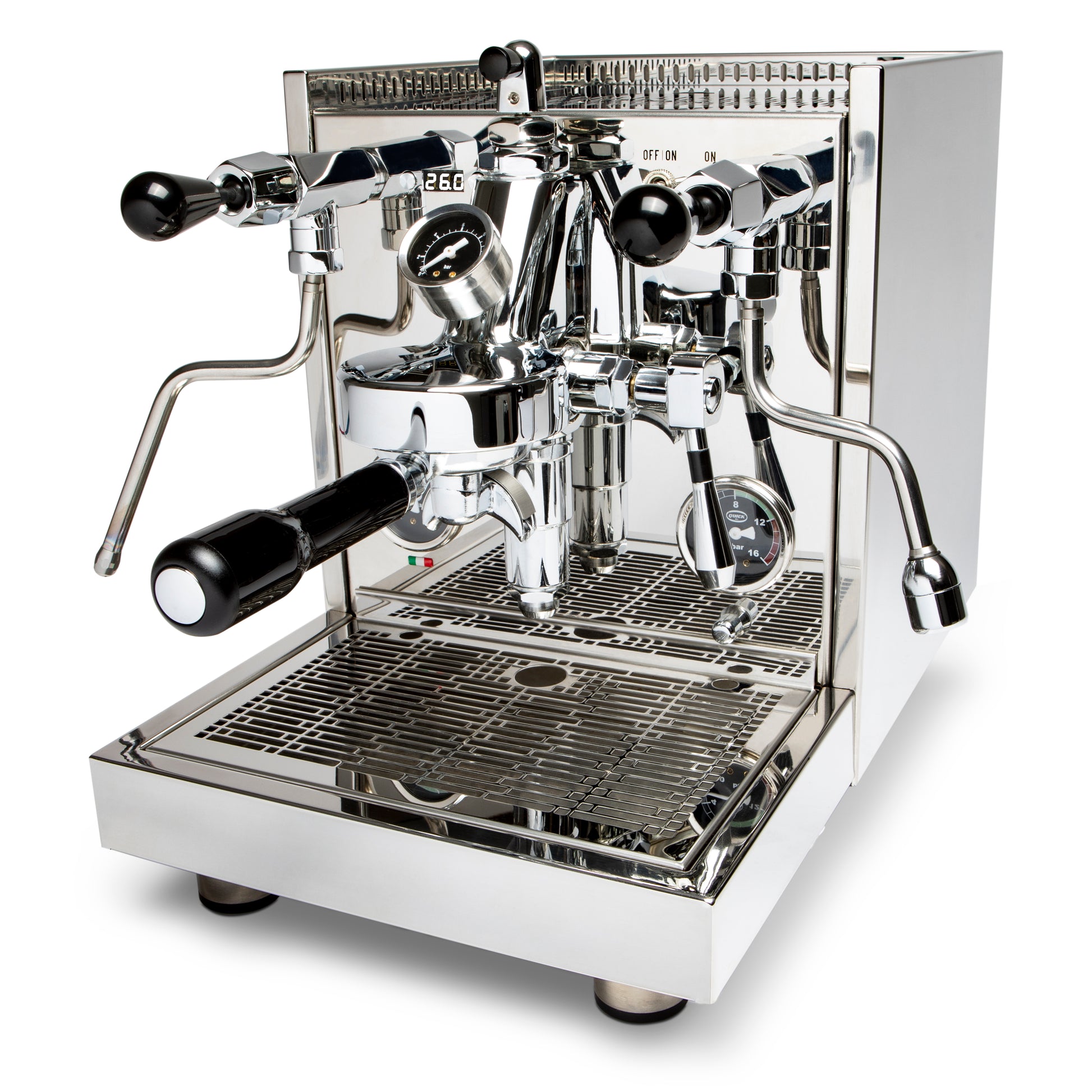 Quick Mill Arnos Espresso Machine With Flow Control – Whole Latte Love