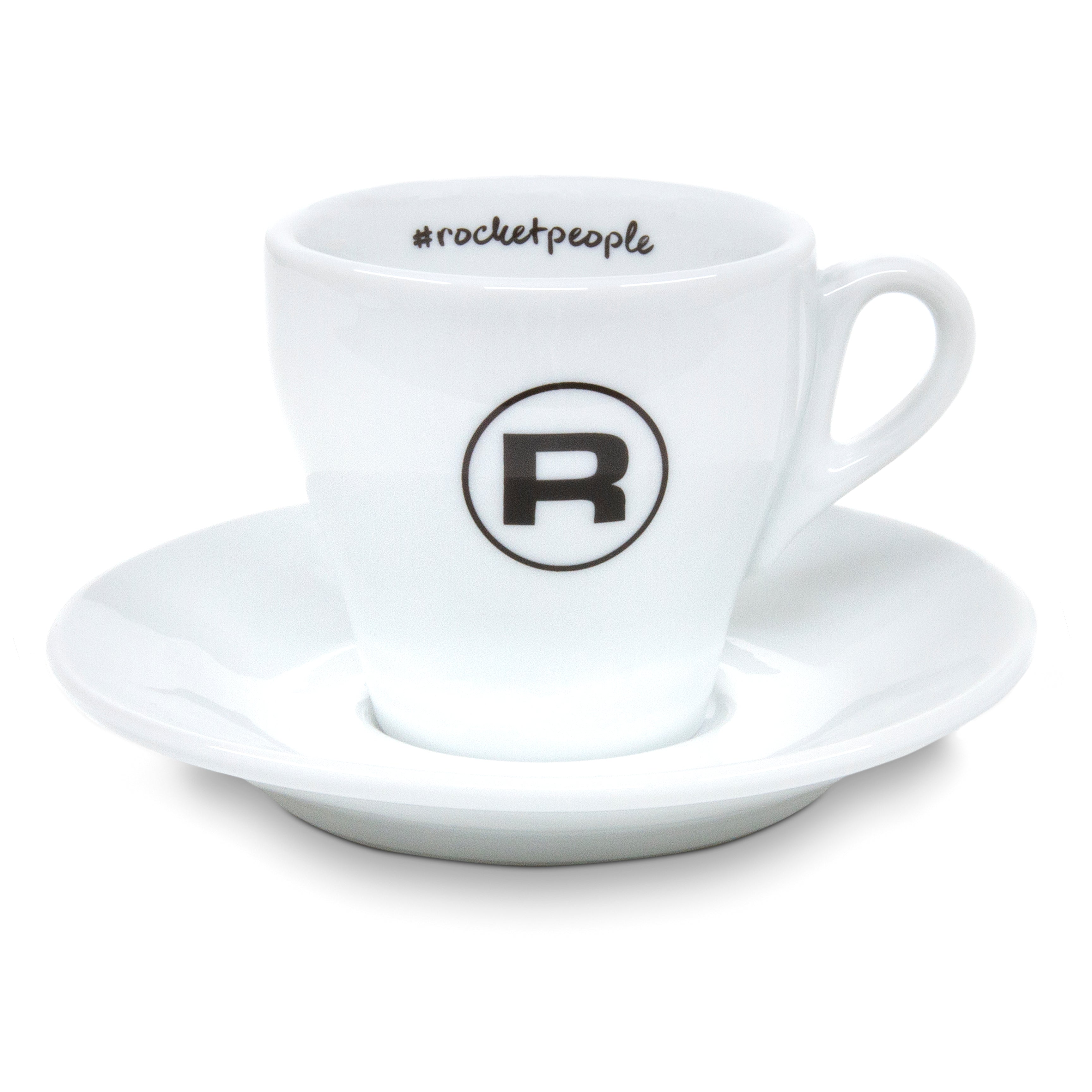 Rocket Espresso 6 Piece Flat White Cup and Saucer Set