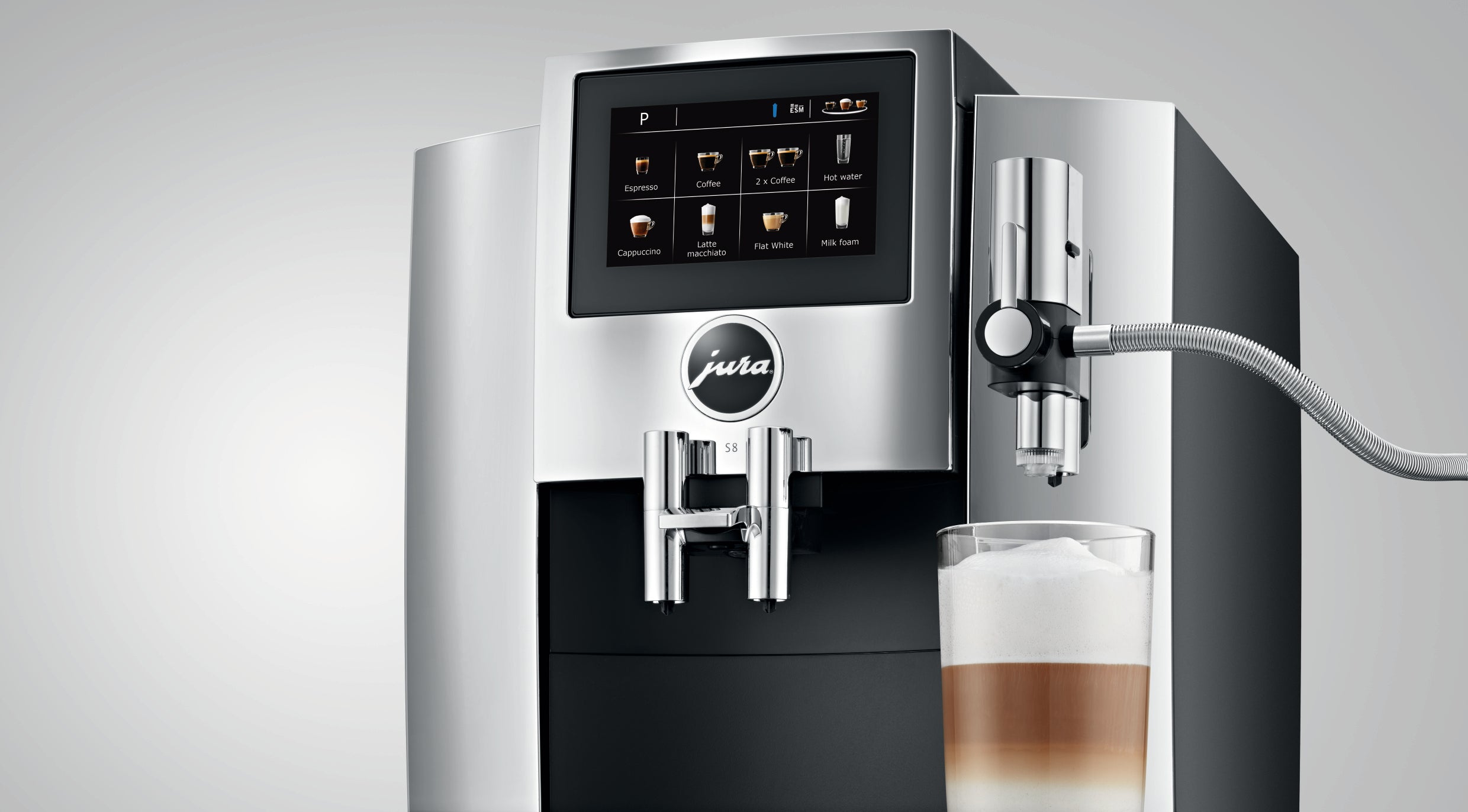 JURA S8 Super-Automatic Espresso Machine – Whole Latte Love