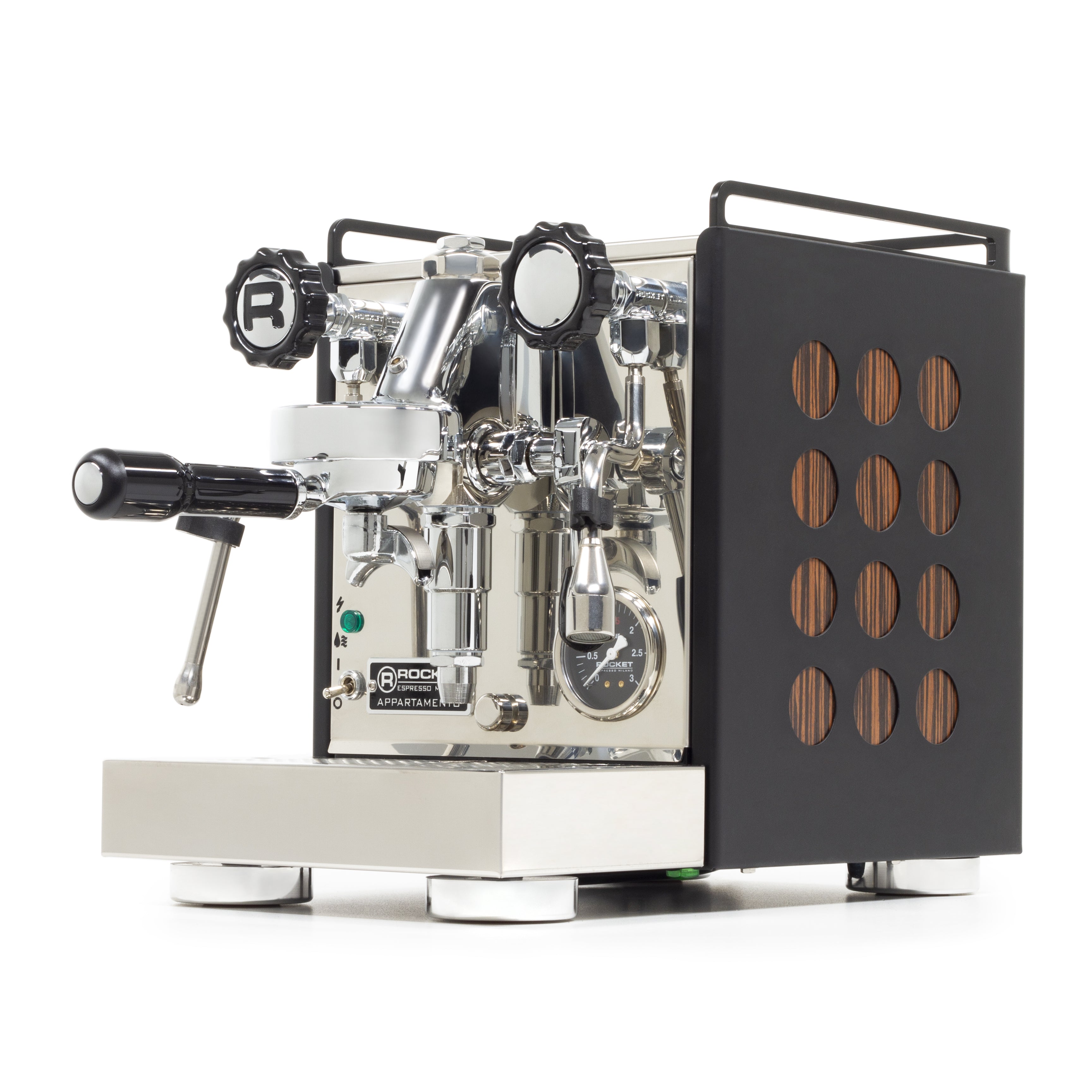 Rocket Espresso Appartamento Serie Nera Espresso Machine - Open