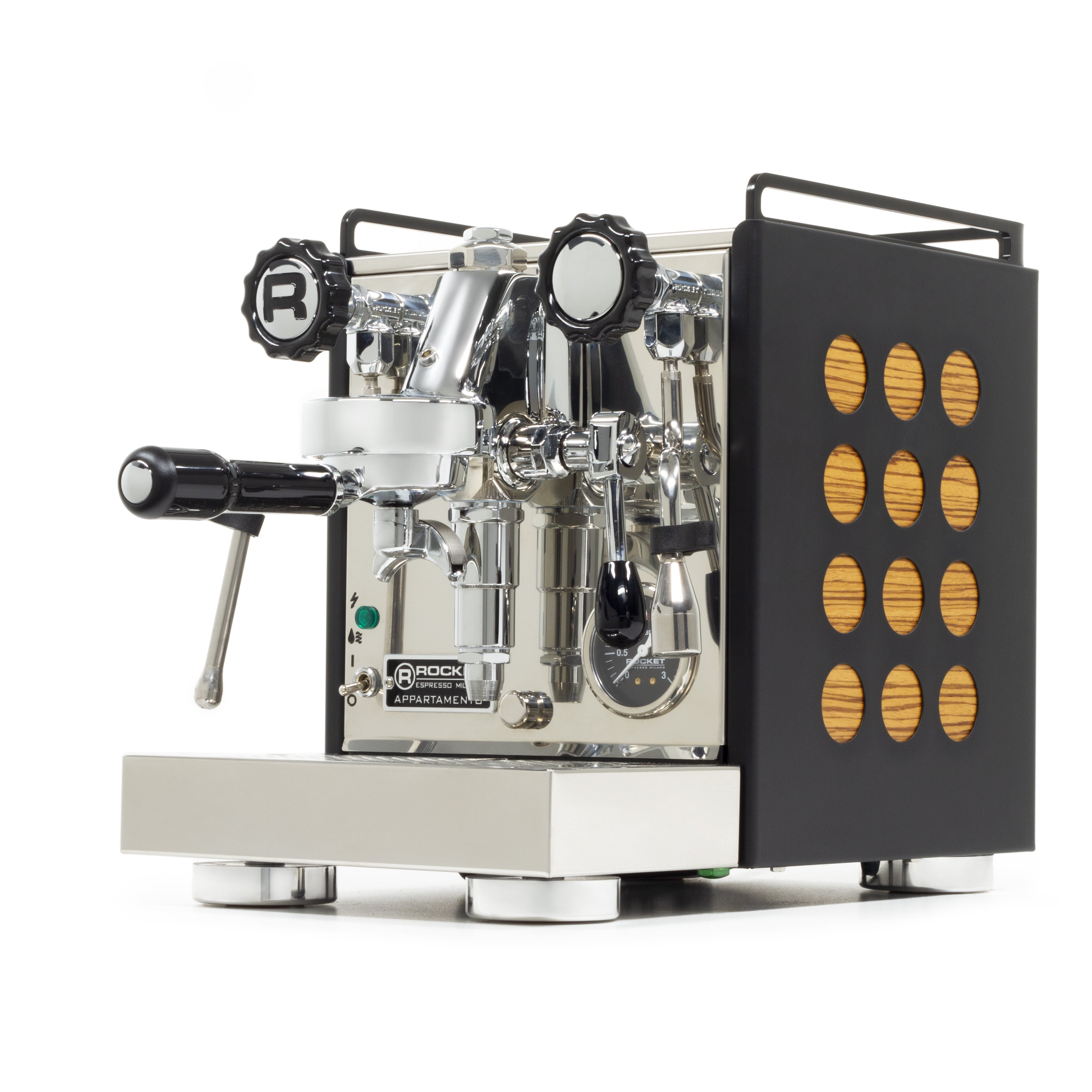Rocket Espresso Appartamento Serie Nera Espresso Machine - Open