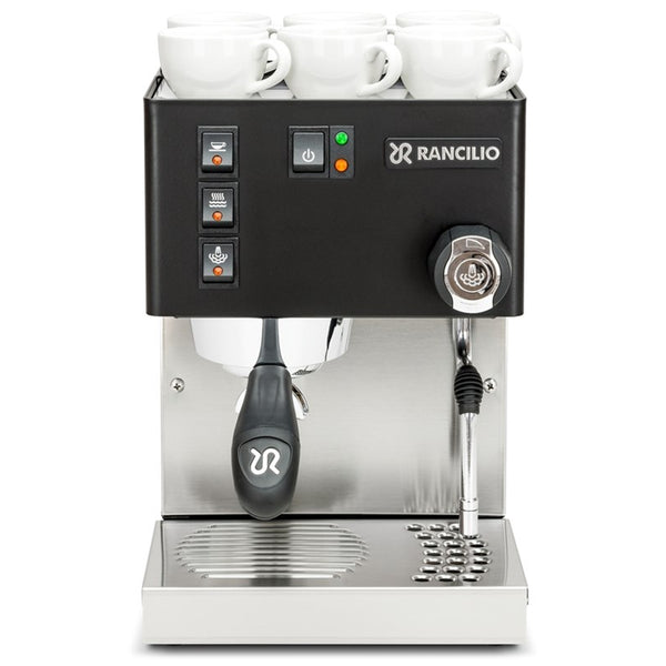 Refurbished Rancilio Silvia M in Black – Whole Latte Love