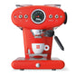 X1 Anniversary E.S.E. Pod & Ground Coffee Machine - Red