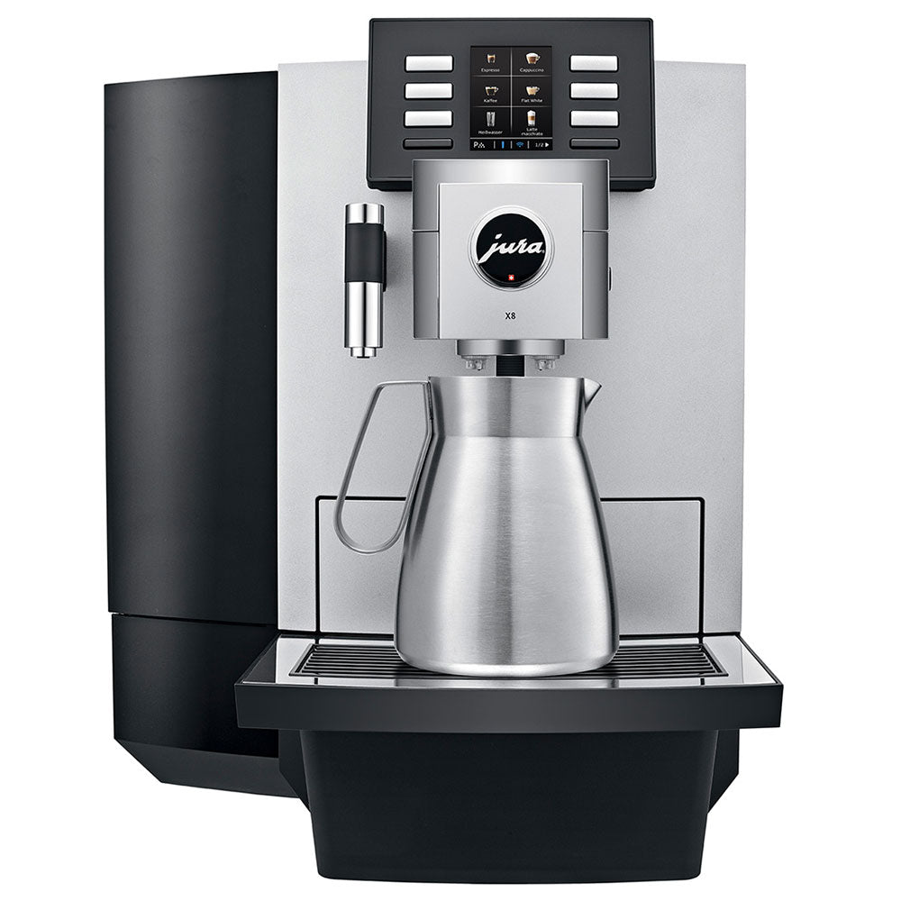 Jura X8 Platinum Espresso Machine (carafe not included)