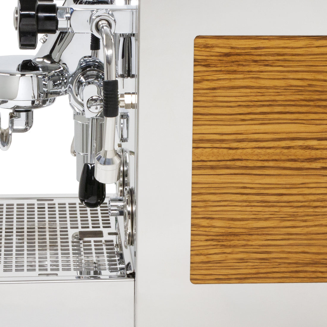 Profitec Pro 600 Zebra Quarter Sawn Panels Install