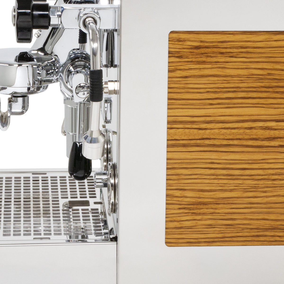 Profitec Pro 600 Zebra Quarter Sawn Panels Install