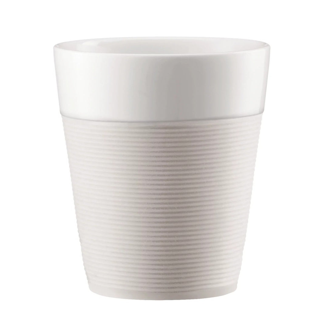 Bodum Bistro 10oz Mug With White Silicone Sleeve