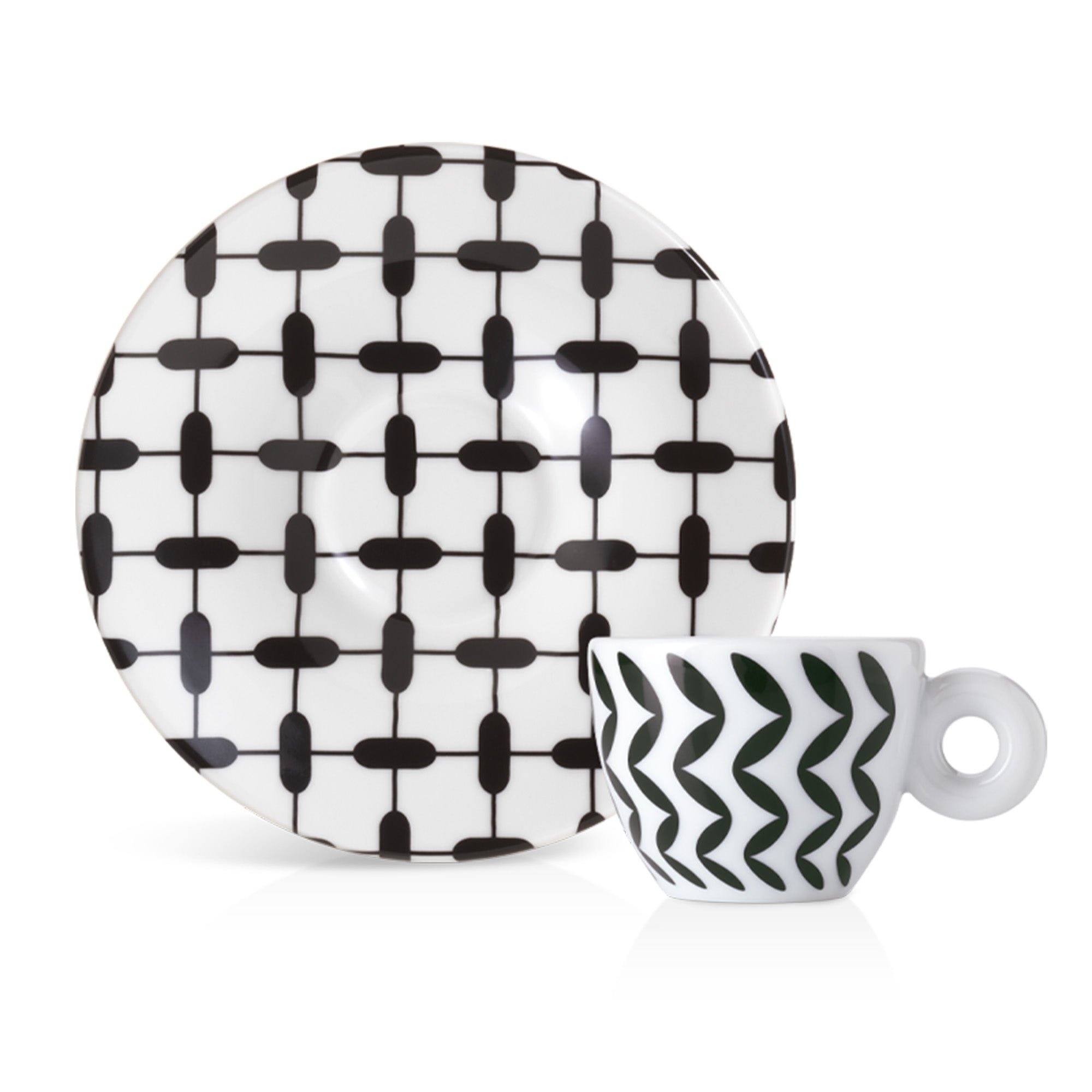 Illy Mona Hatoum Espresso Cups and Saucers - Thumbnail 5