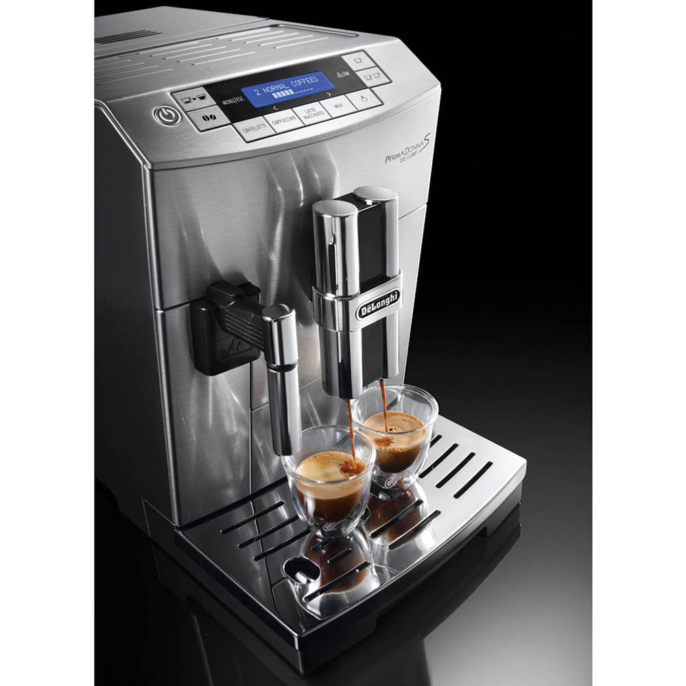 DeLonghi ECAM26455M PrimaDonna Deluxe Super-Automatic Espresso Machine