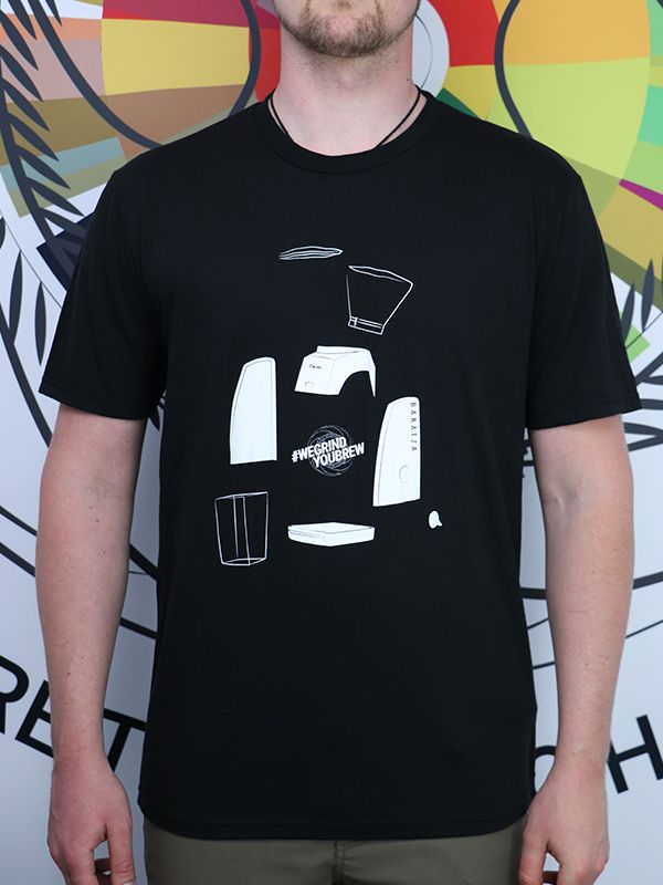 Baratza Encore T-Shirt in Black - Size L