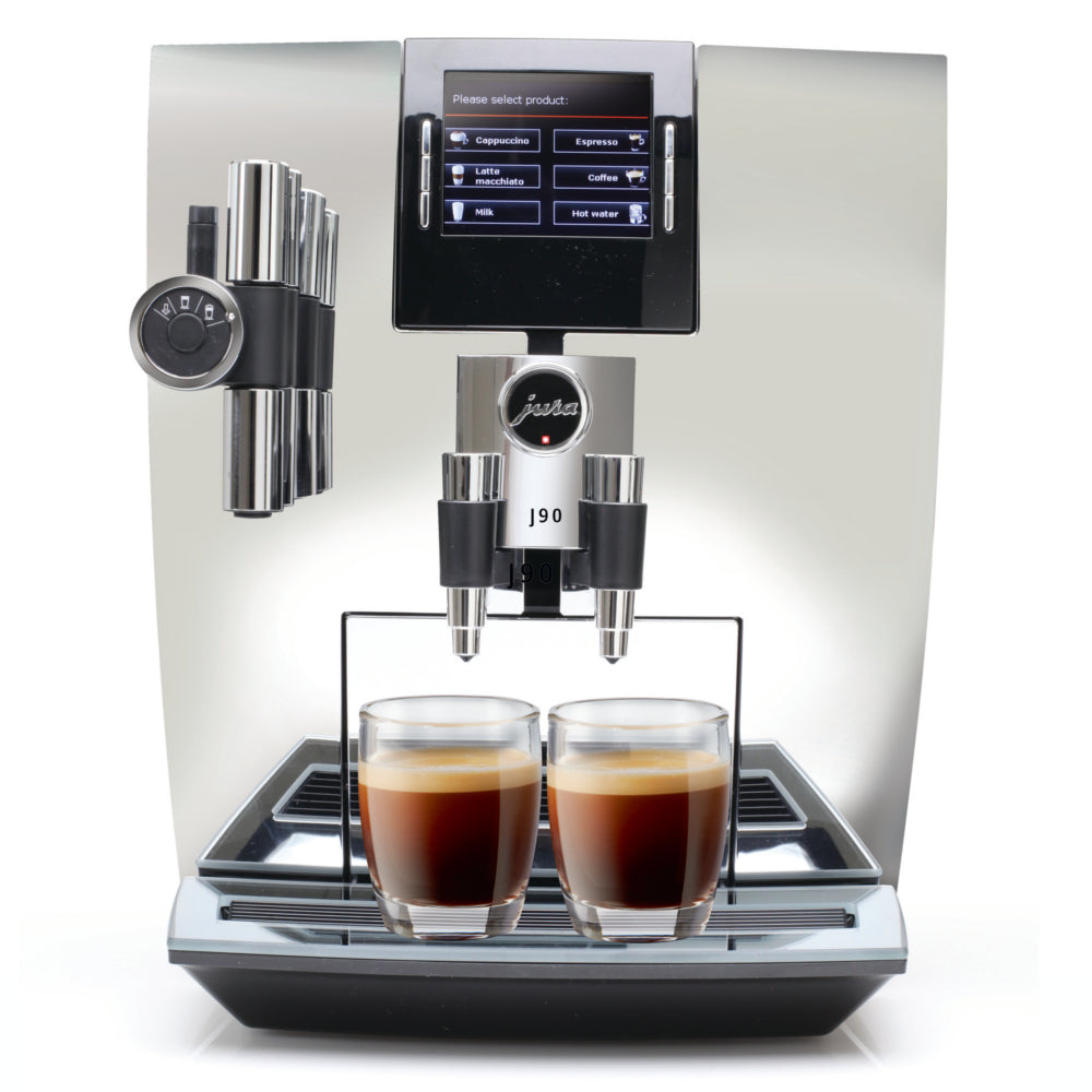 JURA Impressa J90 Espresso Machine - Chrome