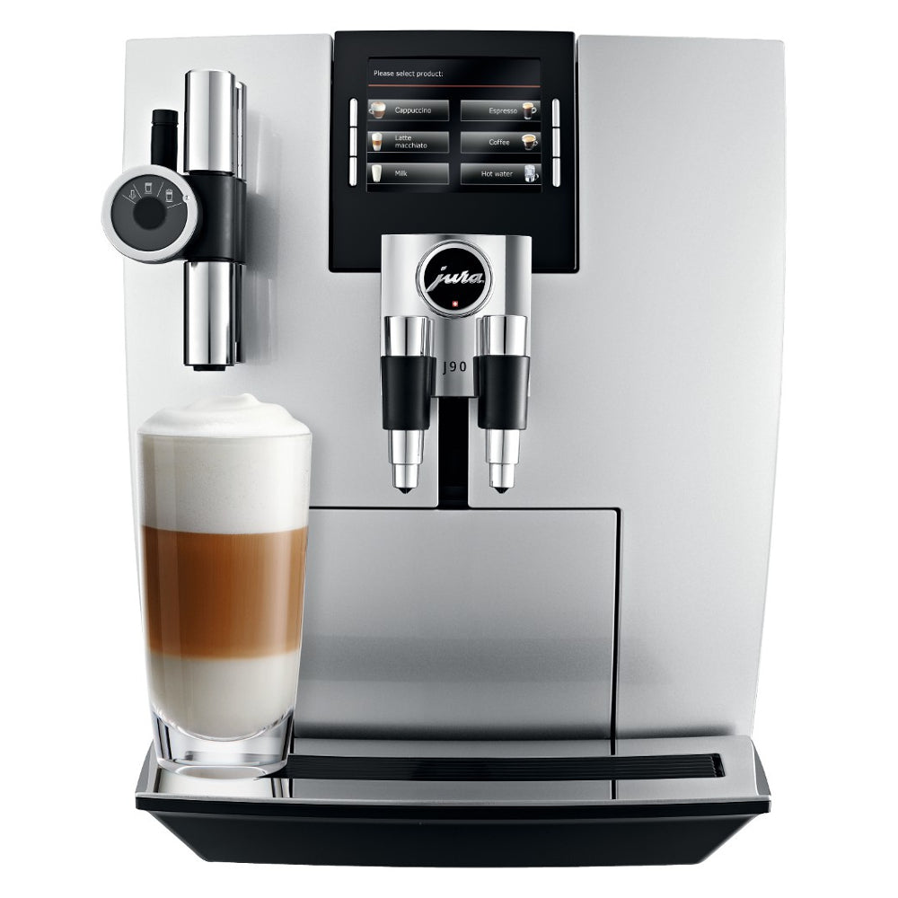 JURA Impressa J90 Espresso Machine in Silver