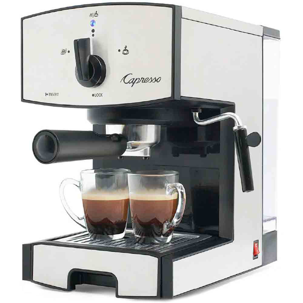 Capresso EC50 Stainless Steel Pump Espresso and Cappuccino Machine
