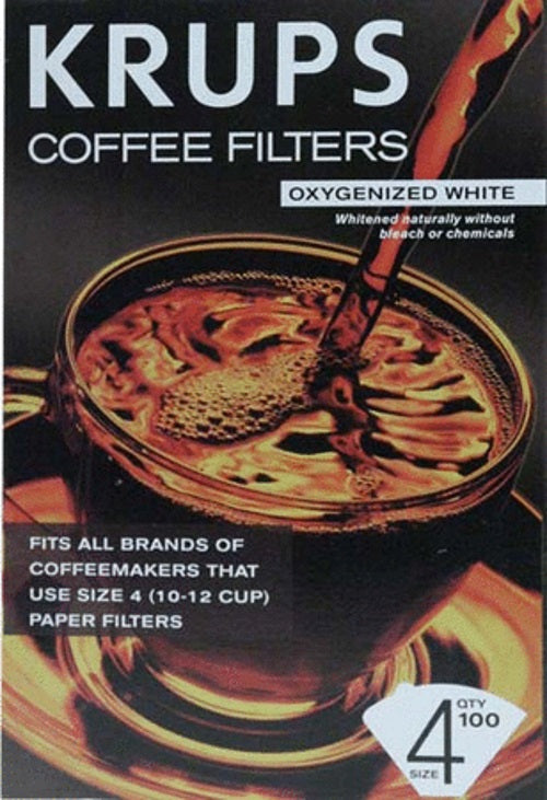 Krups Paper Filters Size 4 Whole Latte Love