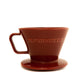 Saint Anthony Industries F70 Ceramic Flatbottom Pourover Brewer - Mahoney Brown