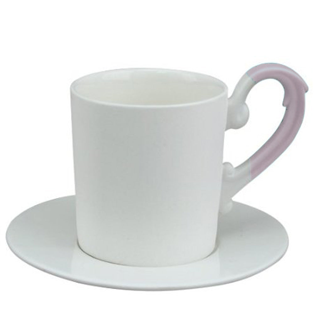 Loveramics Miix Designer Espresso Cup & Saucer in Pink