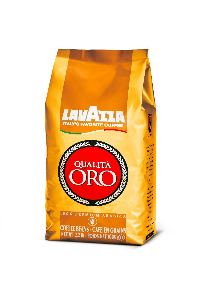 Lavazza Qualita Oro Whole Bean 100% Arabica Medium Roast
